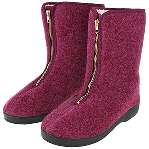 Dámske kapce na zimu Mamusky Mjartan bordové