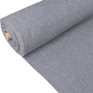 Teplákovina látka šedá, počesaná, šírka 185cm, 240g/m2