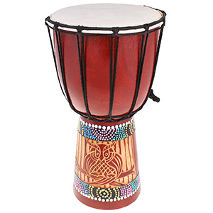 Bongo bubon djembe 30cm Sova s mozaikou