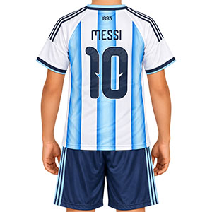 Detský futbalový komplet Messi Argentína