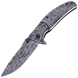 Vreckový nôž Albainox Damask metal
