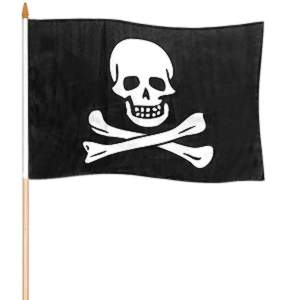 Pirátska vlajka Buccaneer malá