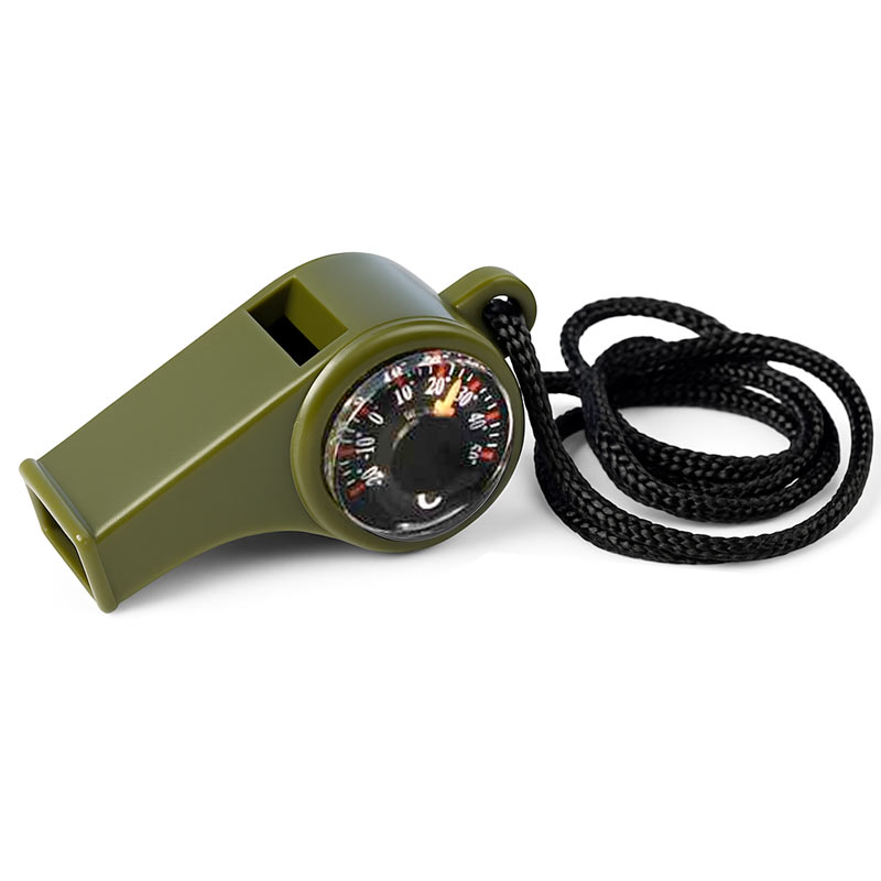 Píšťaľka Outdoor Kompas a Teplomer