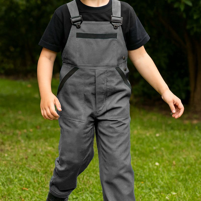 detské monterky NIKA sivočierne 104 – 140