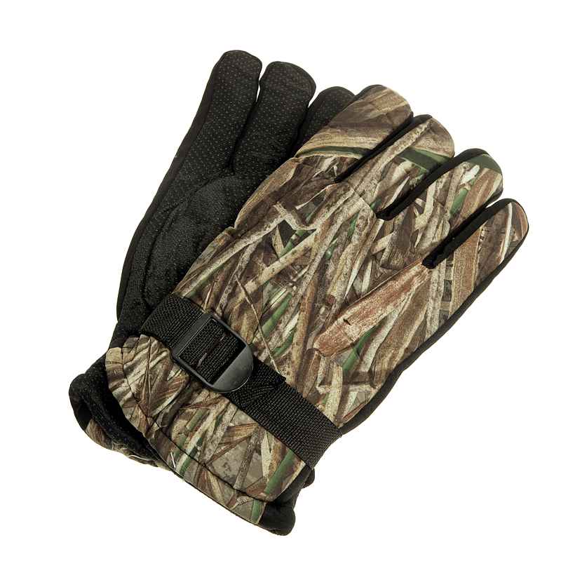 Zimné maskáčové rukavice 3D realtree