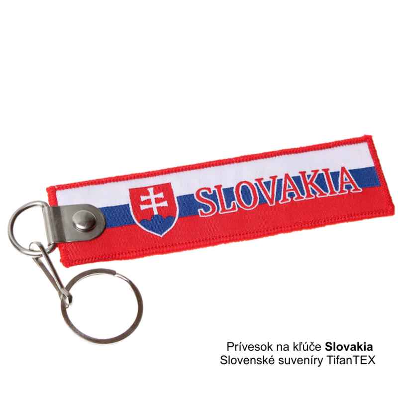 Prívesok na kľúče Slovakia kľúčenka