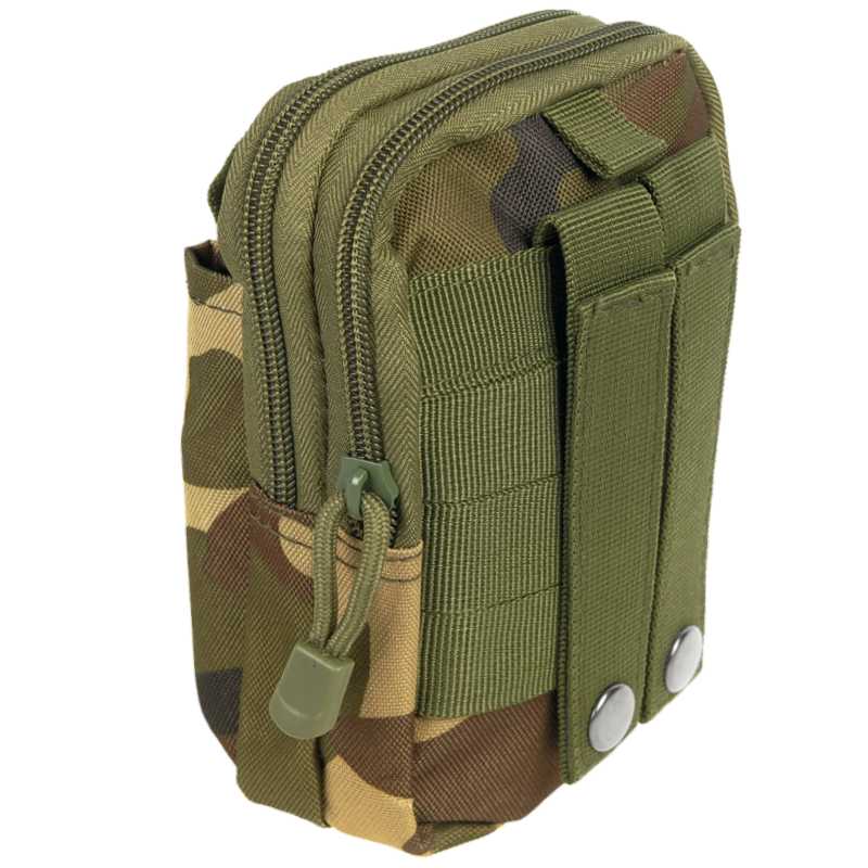 Taktická taška na opasok maskáčová 18cm