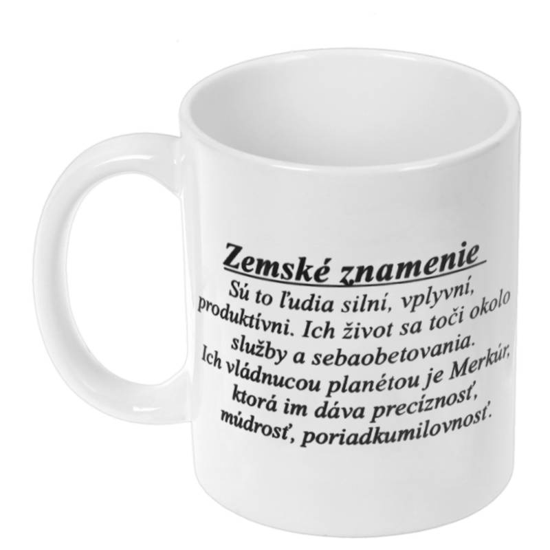 Znamenie Panna šálka