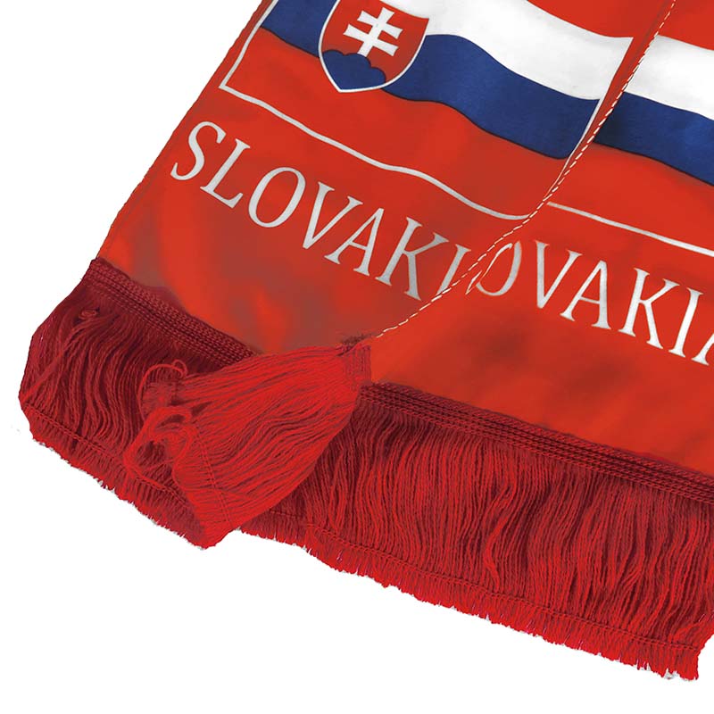 Šál Slovakia biely