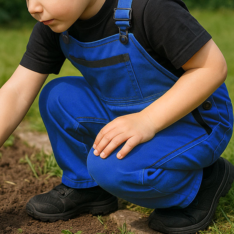 detské monterky NIKA modročierne 146 – 164