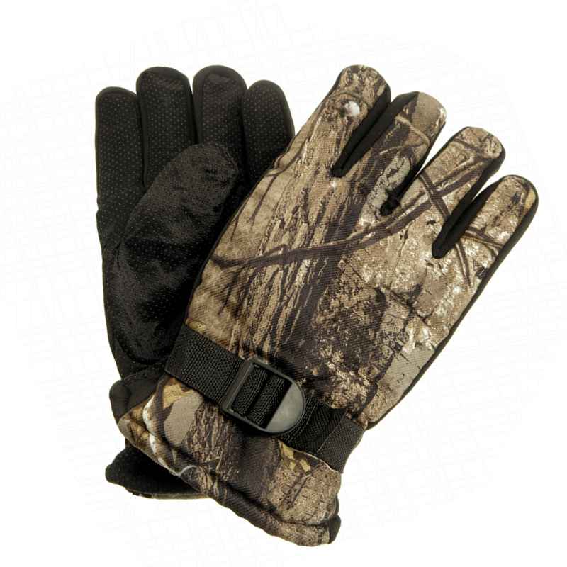 Zimné maskáčové rukavice 3D realtree