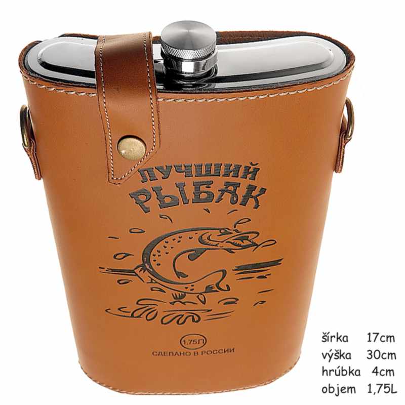 Mega Ploskačka XXL Ryba 1,75L