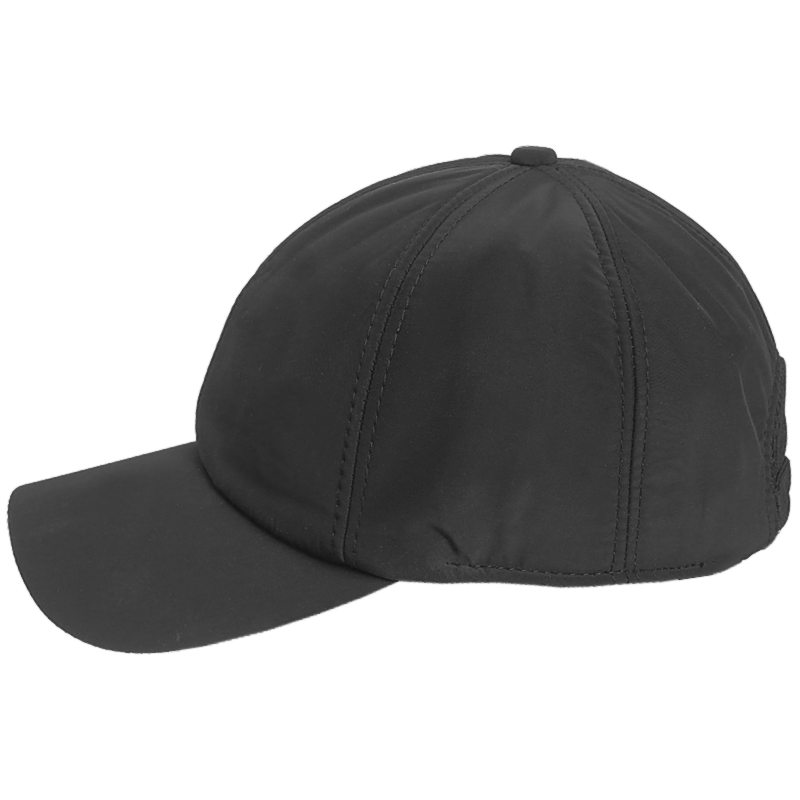 Zimná šiltovka na uši čierna CLASSIC