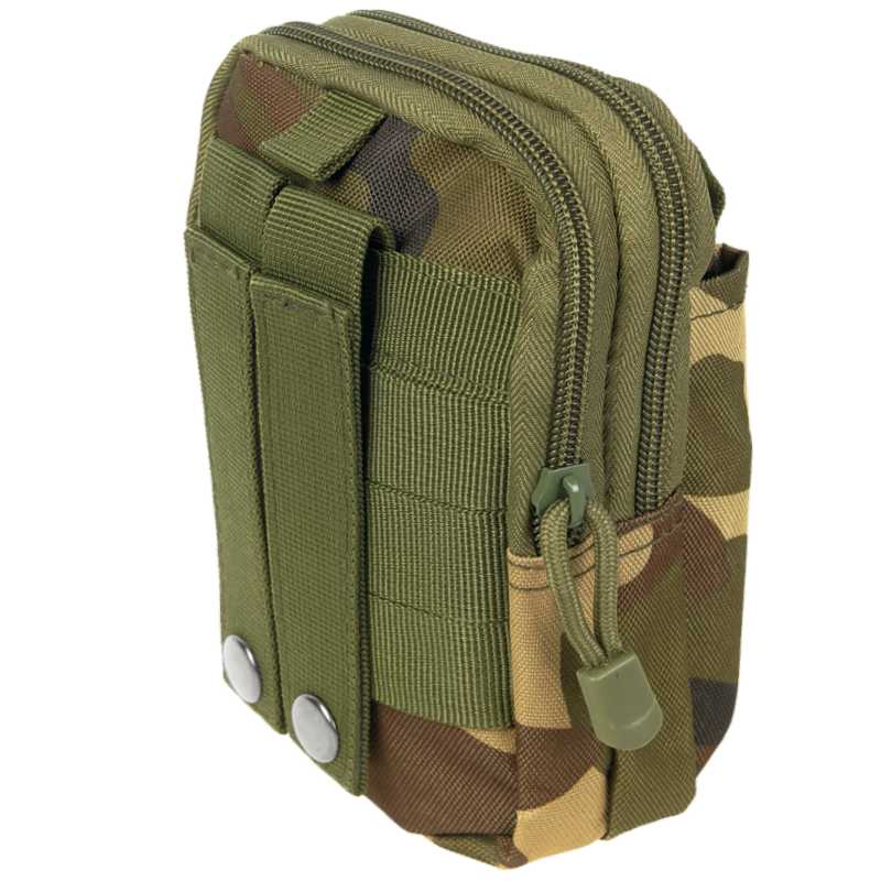 Taktická taška na opasok maskáčová 18cm