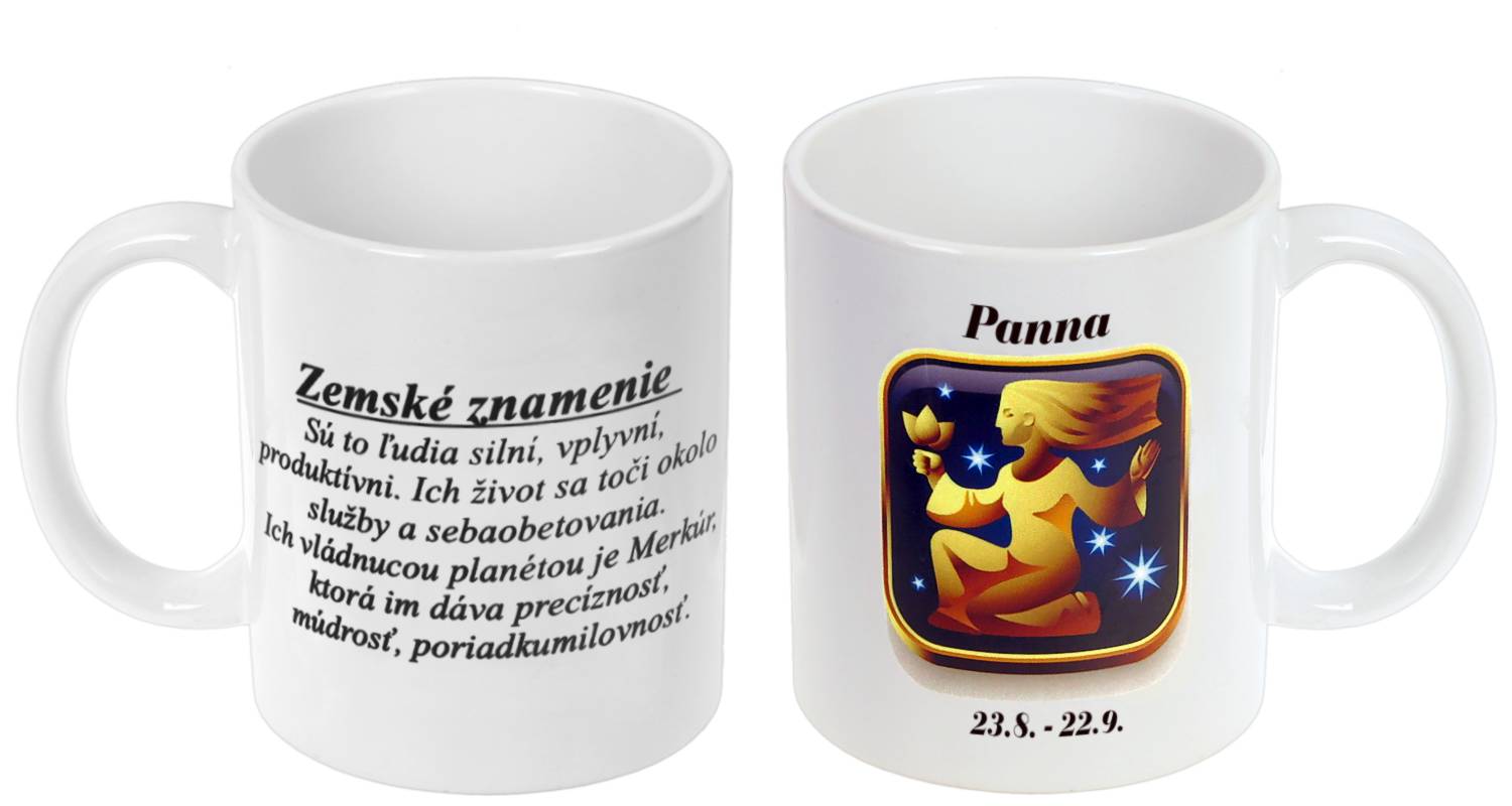 Znamenie Panna šálka