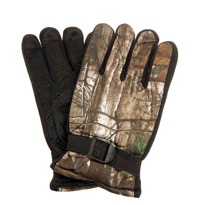 Zimné maskáčové rukavice 3D realtree