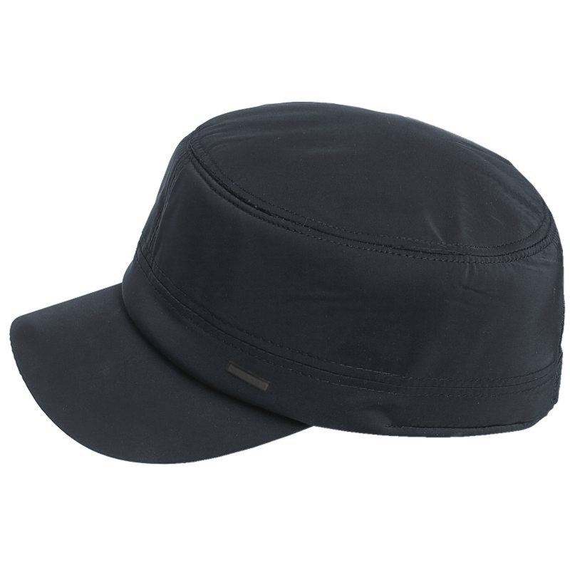 Zimná šiltovka na uši Mens čierna
