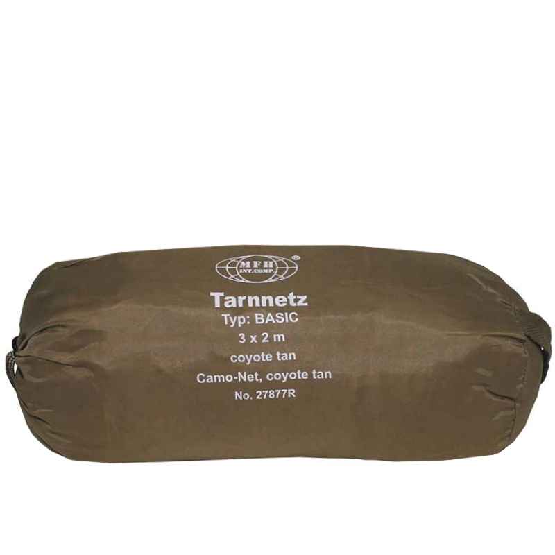 Maskovacia sieť Mfh 2x3m Coyote Tan Hnedá