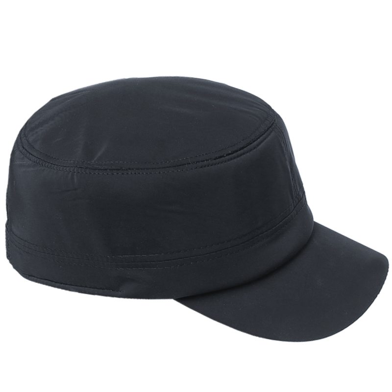 Zimná šiltovka na uši Mens čierna