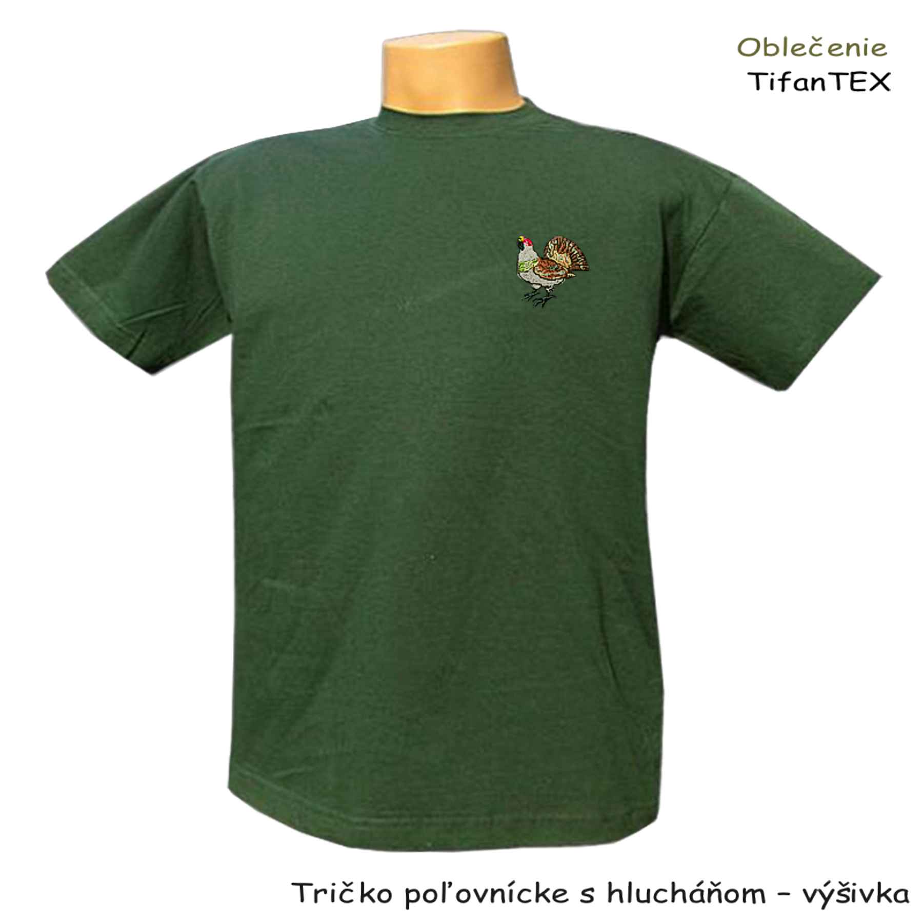 Tričko poľovnícke s hlucháňom